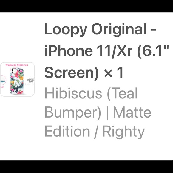 Loopy case for iPhone 11/xr - Picture 7 of 7